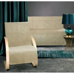 Narzuta Velvet 160x210+2x70x170 Na Sofę i Fotele J. Brąz