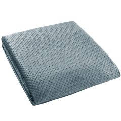 Narzuta Premium 170x210 Na Sofę Ciemno Szara Grey