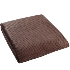 Narzuta Premium 200 x 220 Na Łóżko Ciemno Brązowa