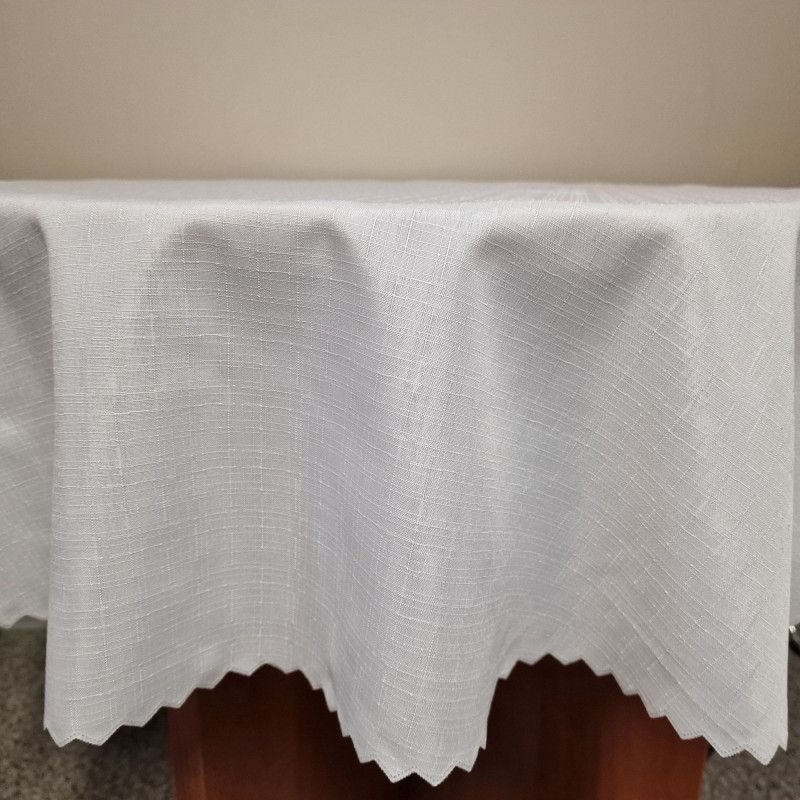 Obrus Plamoodporny 140x350 BIAŁY