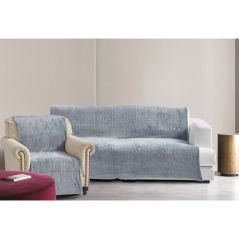 Szary Komplet Na Sofę i Fotele 160 x 210 2x70x160