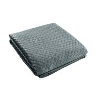 Narzuta Na Fotel  Velvet 70x160 Ciemno Szara