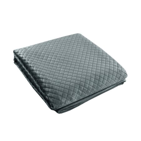 Narzuta Na Fotel  Velvet 70x160 Ciemno Szara