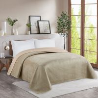 Narzuta Na Fotel Premium 70x160 Jasny Brąz