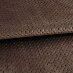 Narzuta Premium 140 x 200 Na Łóżko Ciemny Brąz