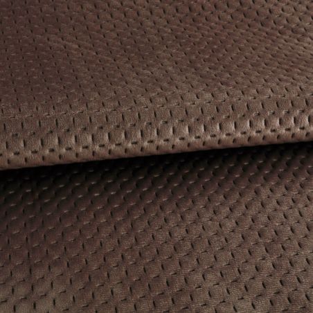 Narzuta Premium 140 x 200 Na Łóżko Ciemny Brąz
