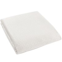 Narzuta Premium 140 x 200 Na Łóżko Jasno Kremowa