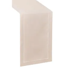 Serweta z mereżką 35x35 beżowy Prosta i Elegancka