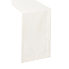 Bieżnik z mereżką 60x120 ECRU Prosty i Elegancki