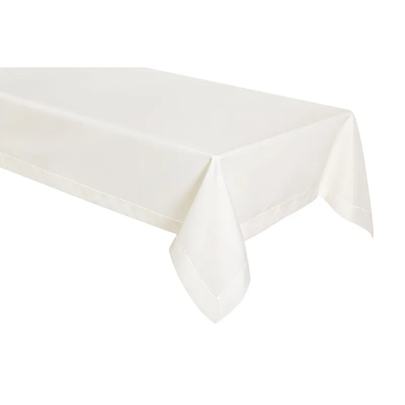 Obrus z mereżką 90x160 ecru Prosty i Elegancki Obrus z mereżką 90x160 ecru Prosty i Elegancki