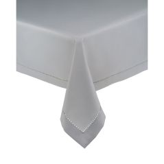Obrus z mereżką 140x280 SZARY Prosty i Elegancki
