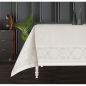 Obrus Atena 140x240 kremowy