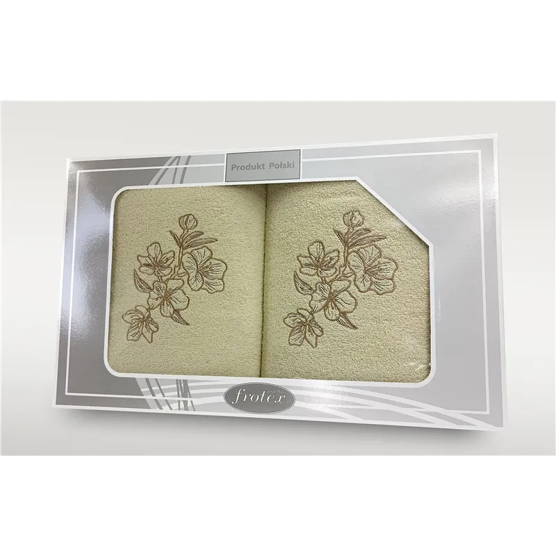 Komplet Frotex Gift 2 50,70 Wzór 1 Krem