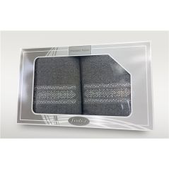 Komplet Frotex Gift 2 50,70 Wzór 2 Grafit