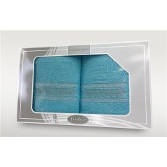 Komplet Frotex Gift 2 50,70 Wzór 2 Turkus