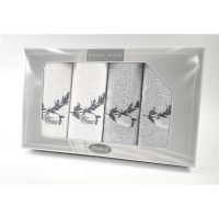 Komplet Frotex Gift Iv Wzór 1 Biały J.popiel