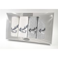 Komplet Frotex Gift Iv Wzór 1 Biały J.popiel