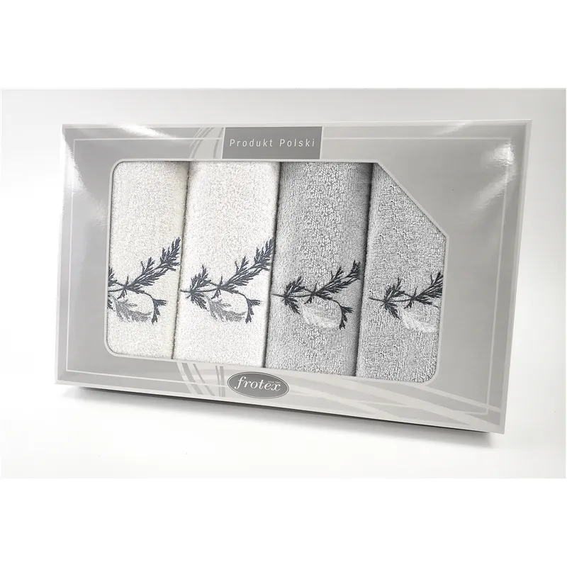 Komplet Frotex Gift Iv Wzór 1 Biały J.popiel