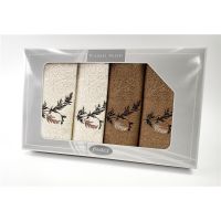 Komplet Frotex Gift Iv Wzór 1 Krem Beż