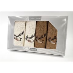 Komplet Frotex Gift Iv Wzór 1 Krem Beż
