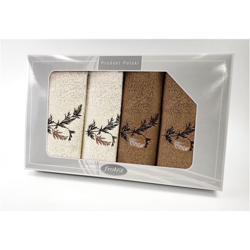 Komplet Frotex Gift Iv Wzór 1 Krem Beż