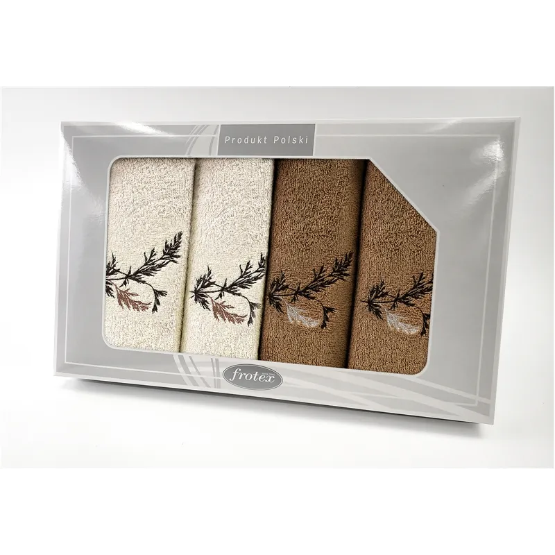 Komplet Frotex Gift Iv Wzór 1 Krem Beż