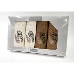 Komplet Frotex Gift Iv Wzór 2 Krem Beż
