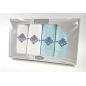 Komplet Frotex Gift Iv Wzór 3 Biały Aqua