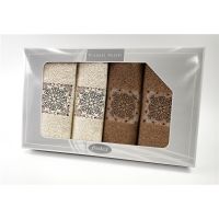 Komplet Frotex Gift Iv Wzór 4 Krem Beż
