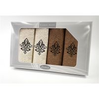 Komplet Frotex Gift Iv Wzór 5 Krem Beż