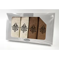 Komplet Frotex Gift Iv Wzór 5 Krem Beż