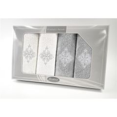 Komplet Frotex Gift Iv Wzór 6 Biały J.popiel