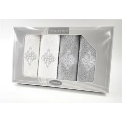 Komplet Frotex Gift Iv Wzór 6 Biały J.popiel