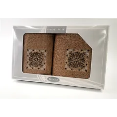 Komplet Frotex Gift 50,70 Beż Wzór 4