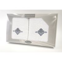 Komplet Frotex Gift 50,70 Biały Wzór 3
