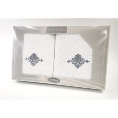 Komplet Frotex Gift 50,70 Biały Wzór 3