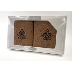 Komplet Frotex Gift 50,70 Beż Wzór 5