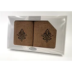 Komplet Frotex Gift 50,70 Beż Wzór 5