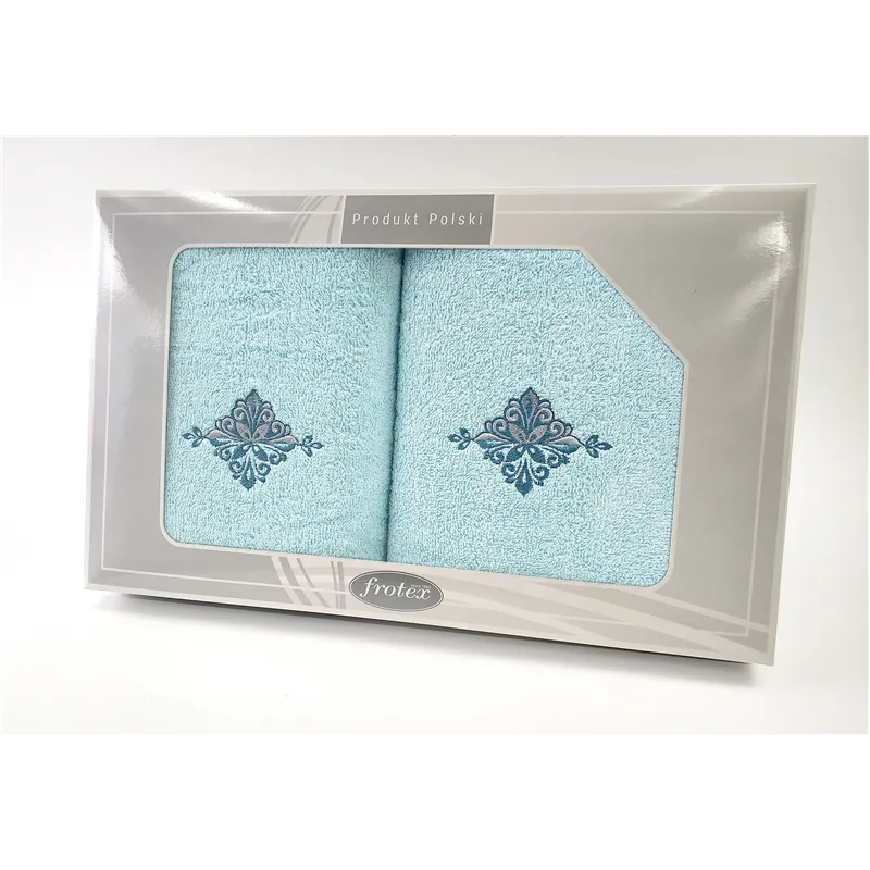 Komplet Frotex Gift 50,70 Aqua Wzór 3 Komplet Frotex Gift 50,70 Aqua Wzór 3