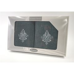 Komplet Frotex Gift 50,70 C.popiel Wzór 5