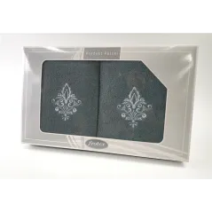 Komplet Frotex Gift 50,70 C.popiel Wzór 5