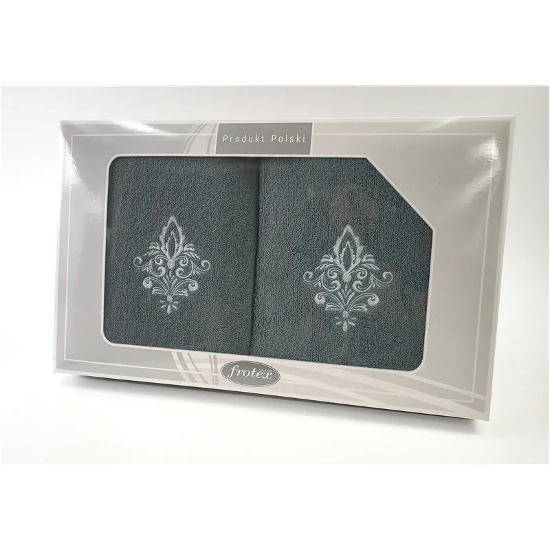 Komplet Frotex Gift 50,70 C.popiel Wzór 5 Komplet Frotex Gift 50,70 C.popiel Wzór 5