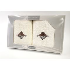 Komplet Frotex Gift 50,70 Krem Wzór 3