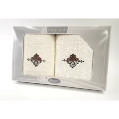 Komplet Frotex Gift 50,70 Krem Wzór 3