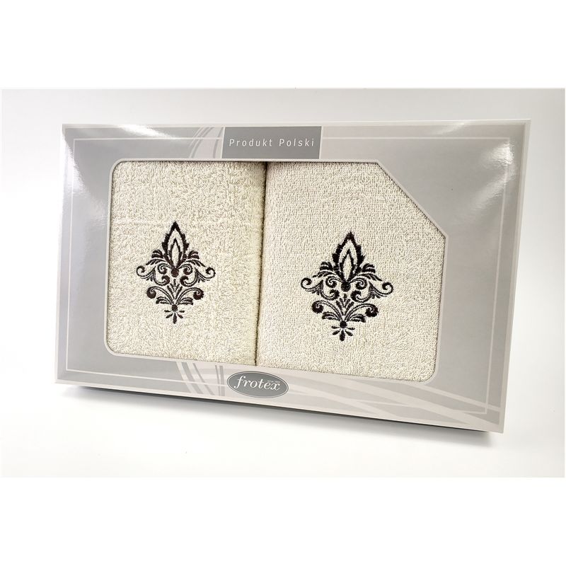 Komplet Frotex Gift 50,70 Krem Wzór 5