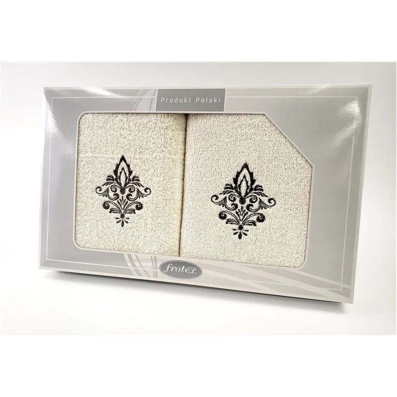 Komplet Frotex Gift 50,70 Krem Wzór 5 Komplet Frotex Gift 50,70 Krem Wzór 5
