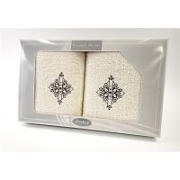 Komplet Frotex Gift 50,70 Krem Wzór 6
