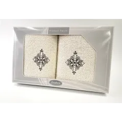 Komplet Frotex Gift 50,70 Krem Wzór 6
