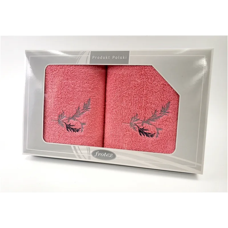 Komplet Frotex Gift 50,70 Koral Wzór 1 Komplet Frotex Gift 50,70 Koral Wzór 1