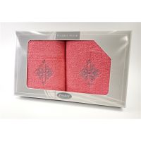Komplet Frotex Gift 50,70 Koral Wzór 6